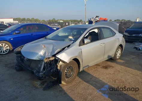 2014 Toyota Corolla L z USA, uszkodzony, nr VIN 5YFBURHE3EP021343